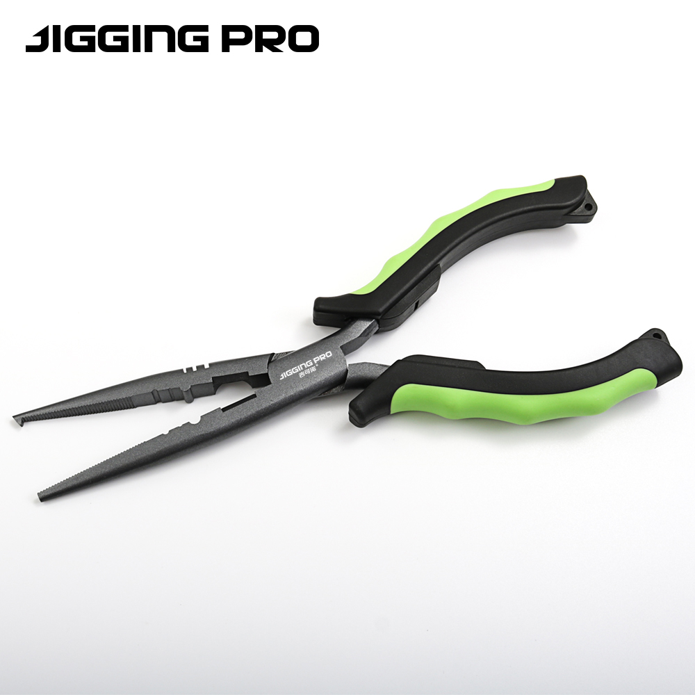 Freshwater Line - JIGGINGPRO Uzun Burunlu Balıkçılık Pensesi PTFE
