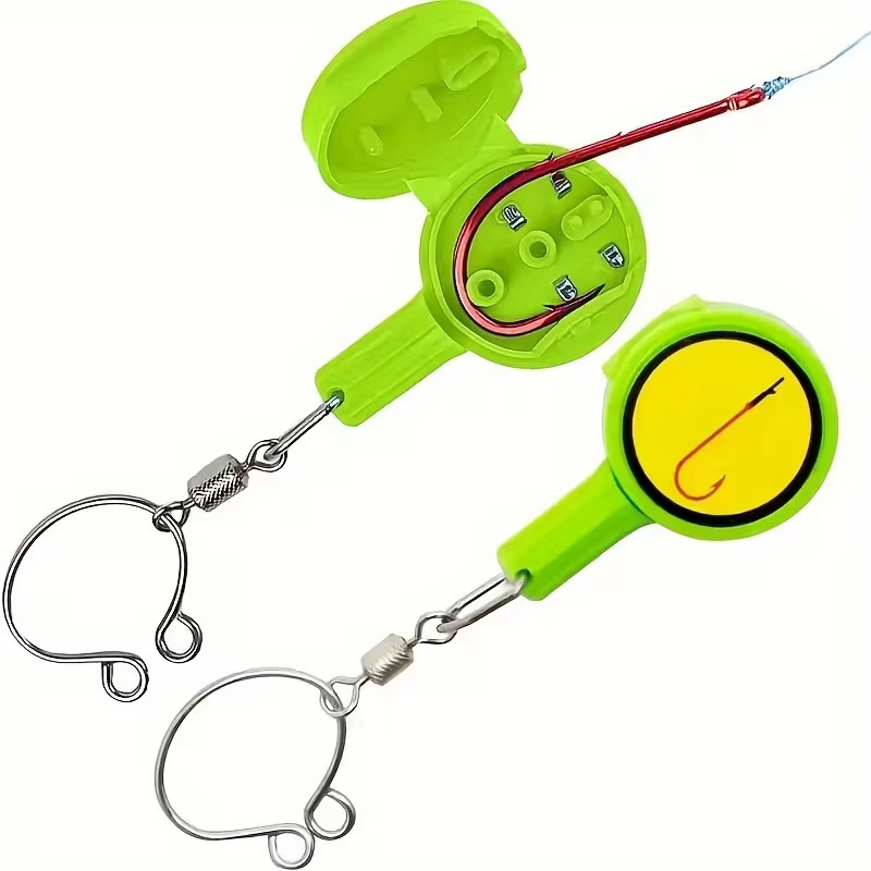 Fishing Line Dispenser - 2 adet Balıkçılık Aletleri: Düğümleme Aleti,