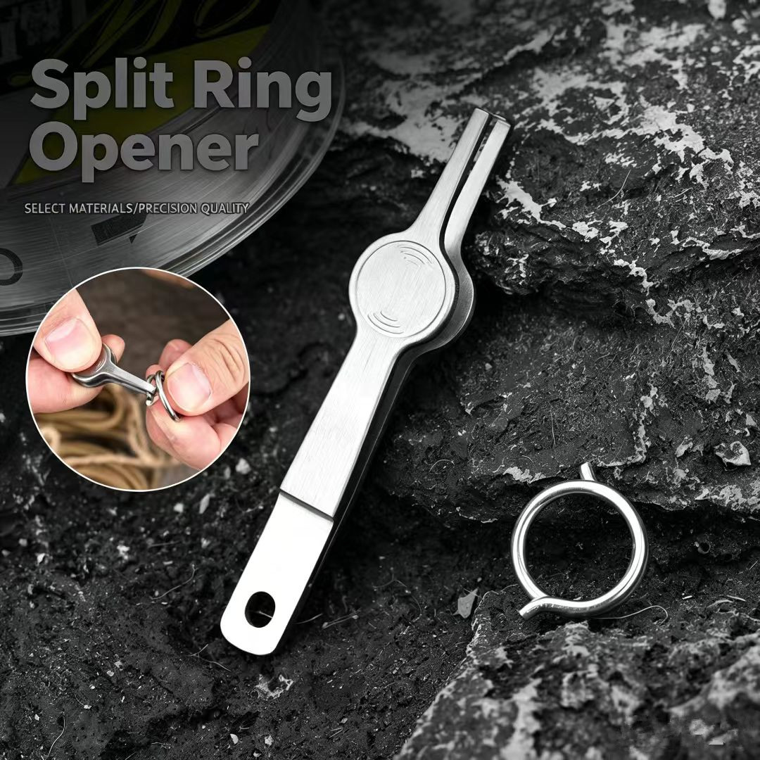 Fishing Line Cutter - Bölünmüş Halka Açıcı Balıkçılık Aleti, Paslanmaz