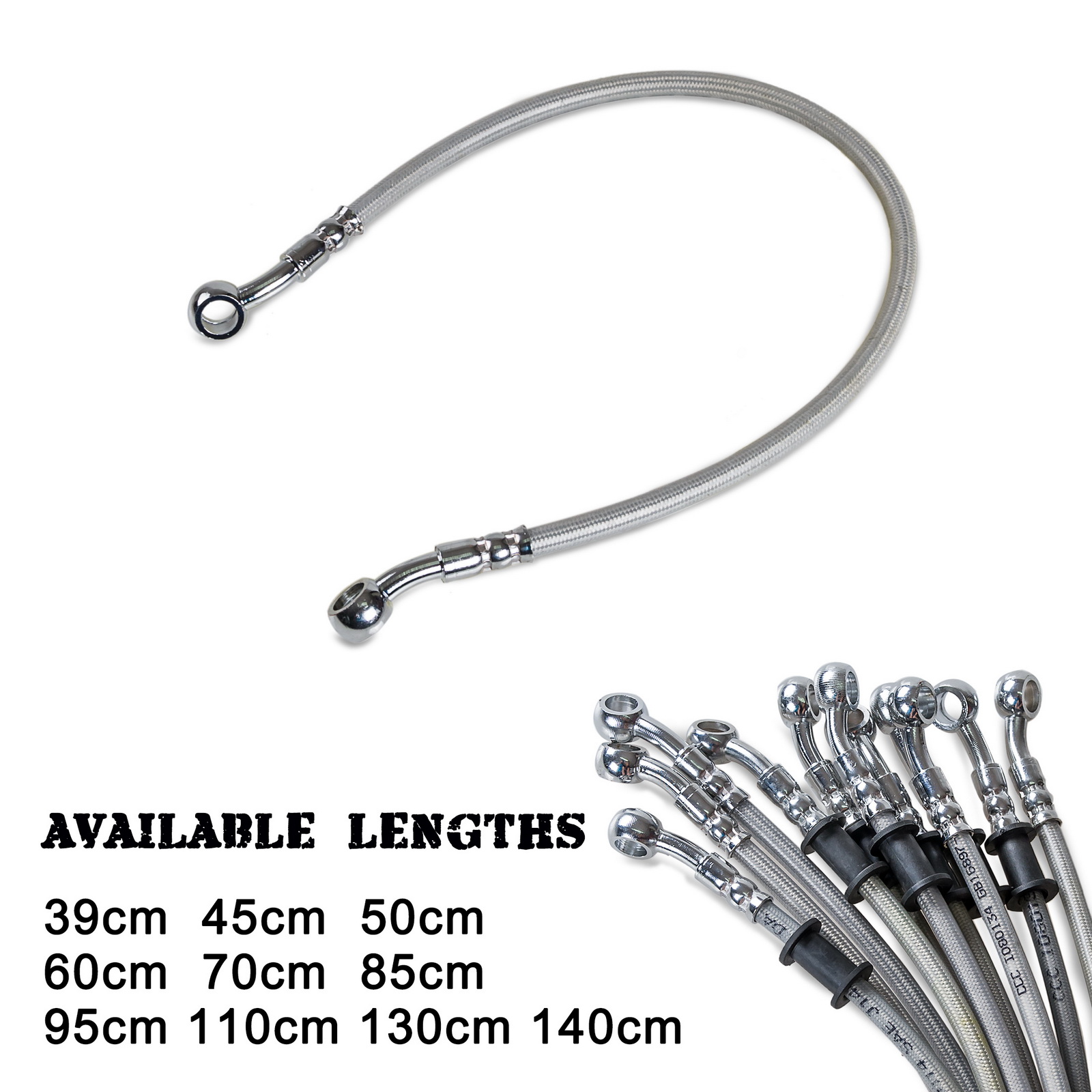 39cm-140cm motosiklet fren yağ - Braided Line incelemesi ve fiyatı