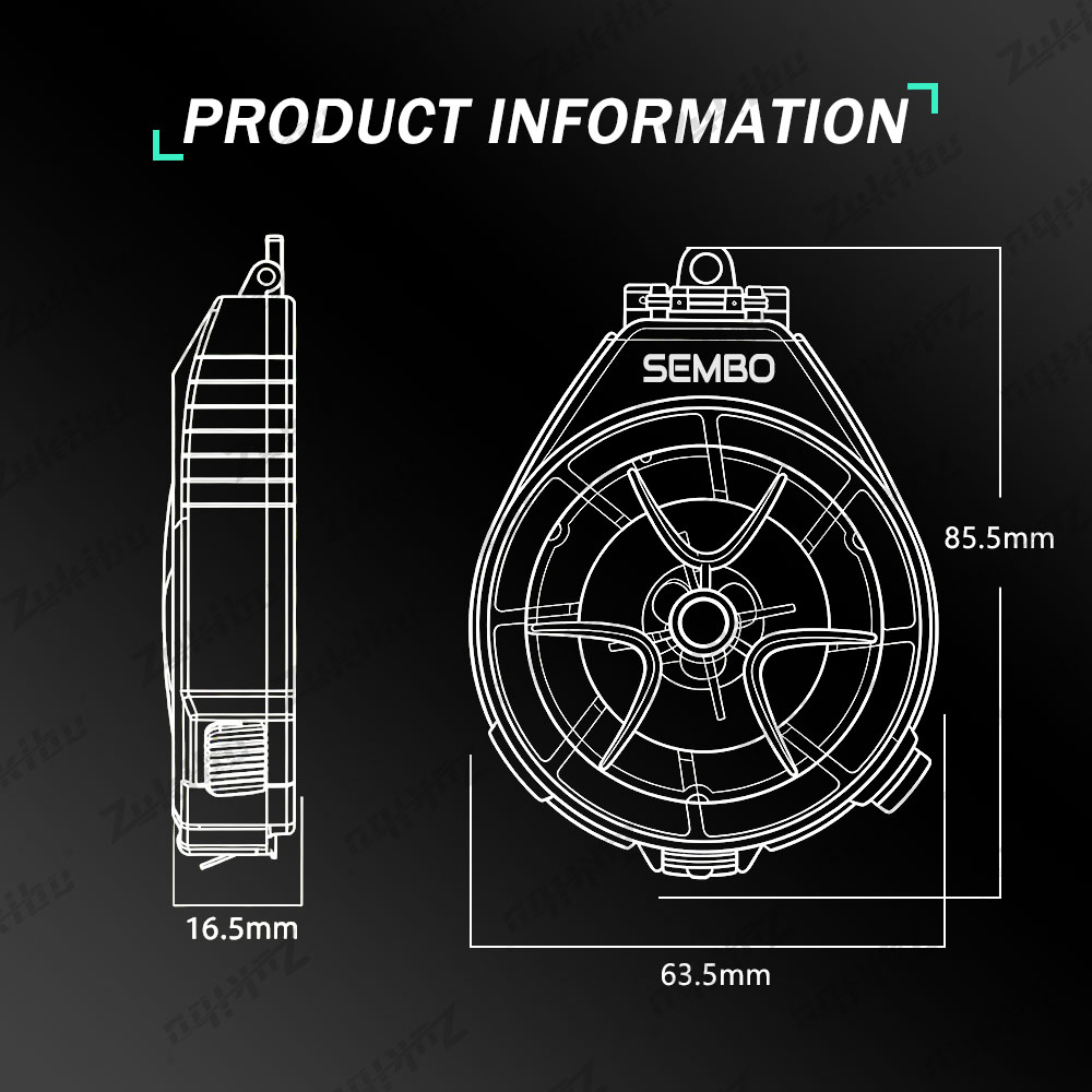 ZUKIBO Kompakt Misina Saklama  - Fishing Line Dispenser incelemesi ve fiyatı